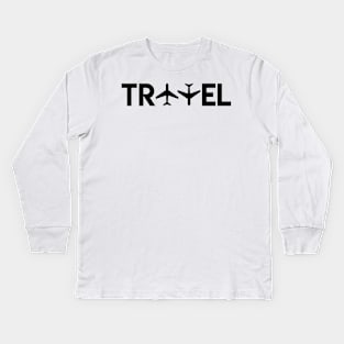 Travel Kids Long Sleeve T-Shirt